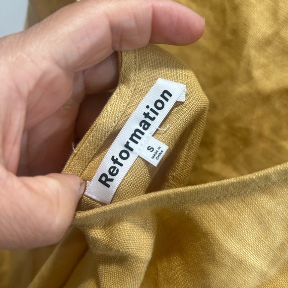 Reformation Marcie Linen Dress - Picture 5 of 6